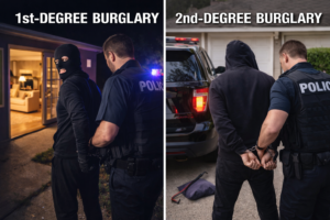 1st-Degree vs 2nd-Degree Burglary Legal Differences Explained