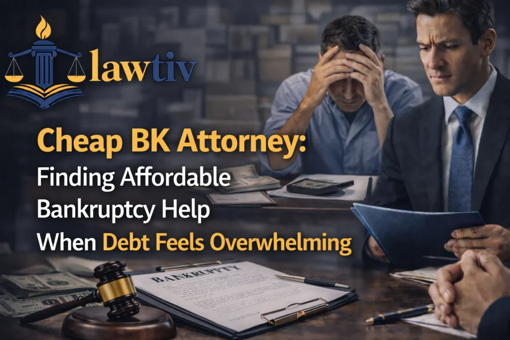 Cheap BK Attorney Finding Affordable Bankruptcy Help When Debt Feels Overwhelming