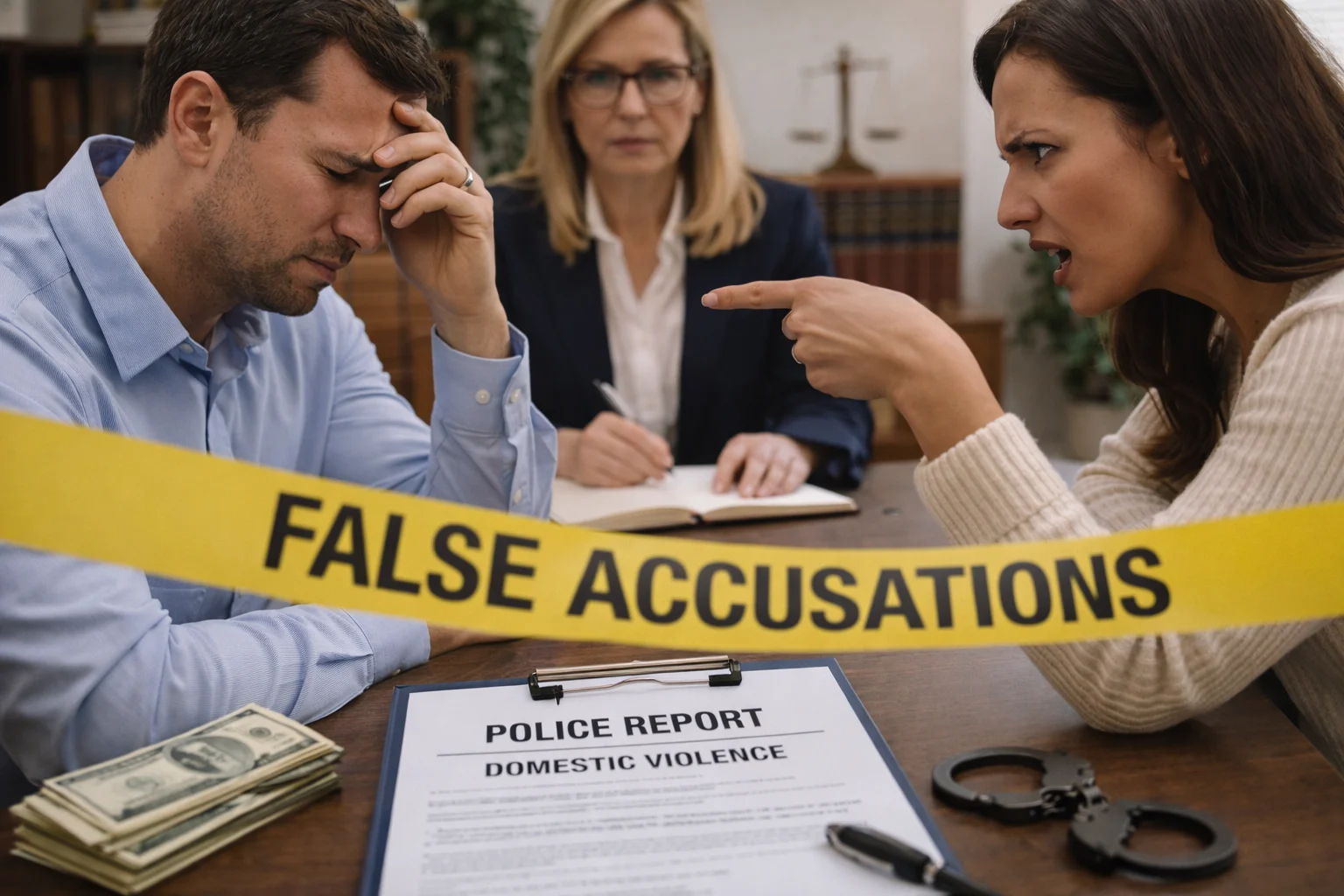 False Accusations of Domestic Violence in Family Law Cases