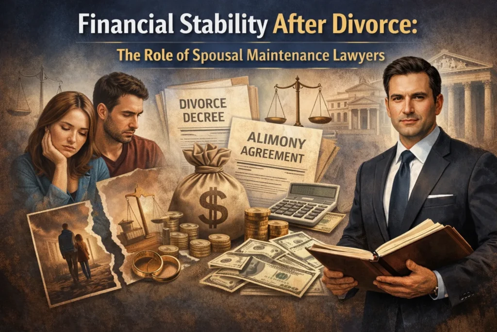 Financial Stability After Divorce The Role of Spousal Maintenance Lawyers