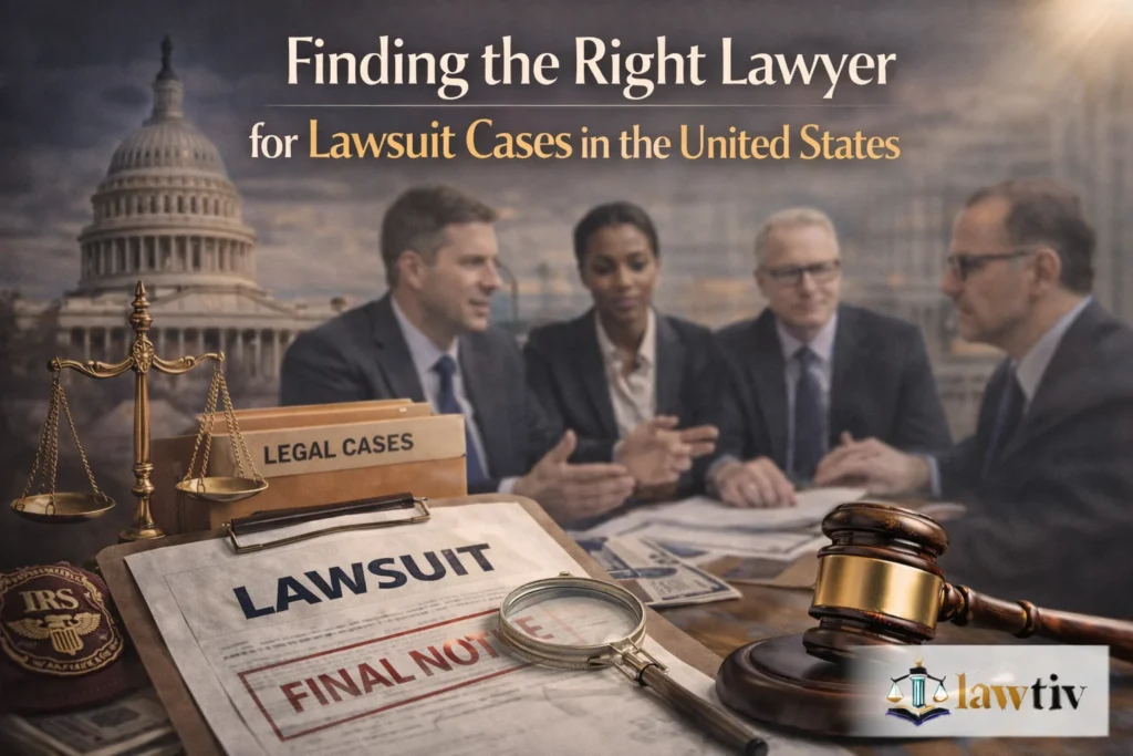 Finding the Right Lawyer for Lawsuit Cases in the United States