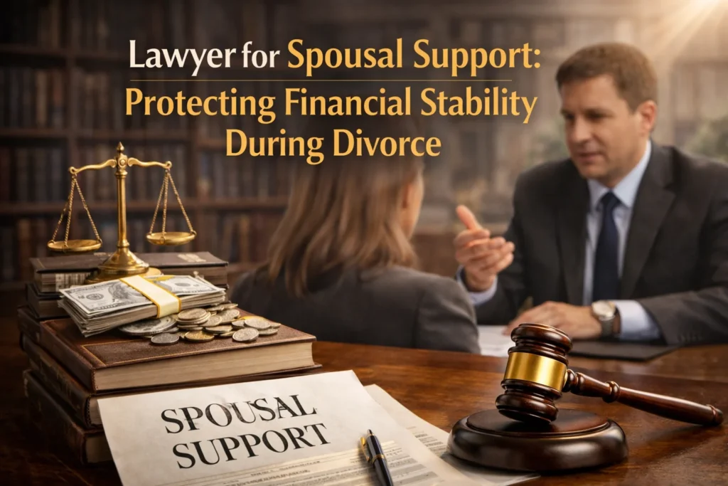 Lawyer for Spousal Support: Protecting Financial Stability During Divorce