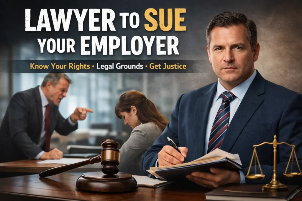 Lawyer to Sue Employer Know Your Legal Rights