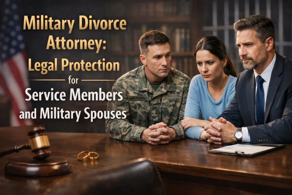 Military Divorce Attorney Legal Protection for Service Members and Military Spouses