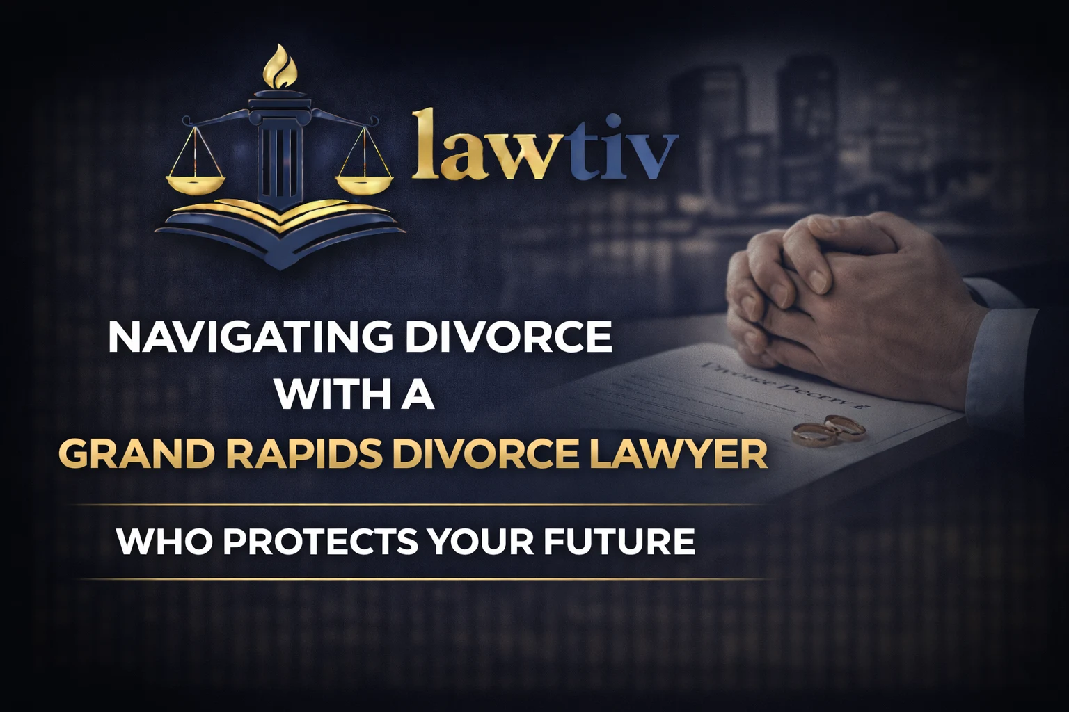 Navigating Divorce with a Grand Rapids Divorce Lawyer Who Protects Your Future