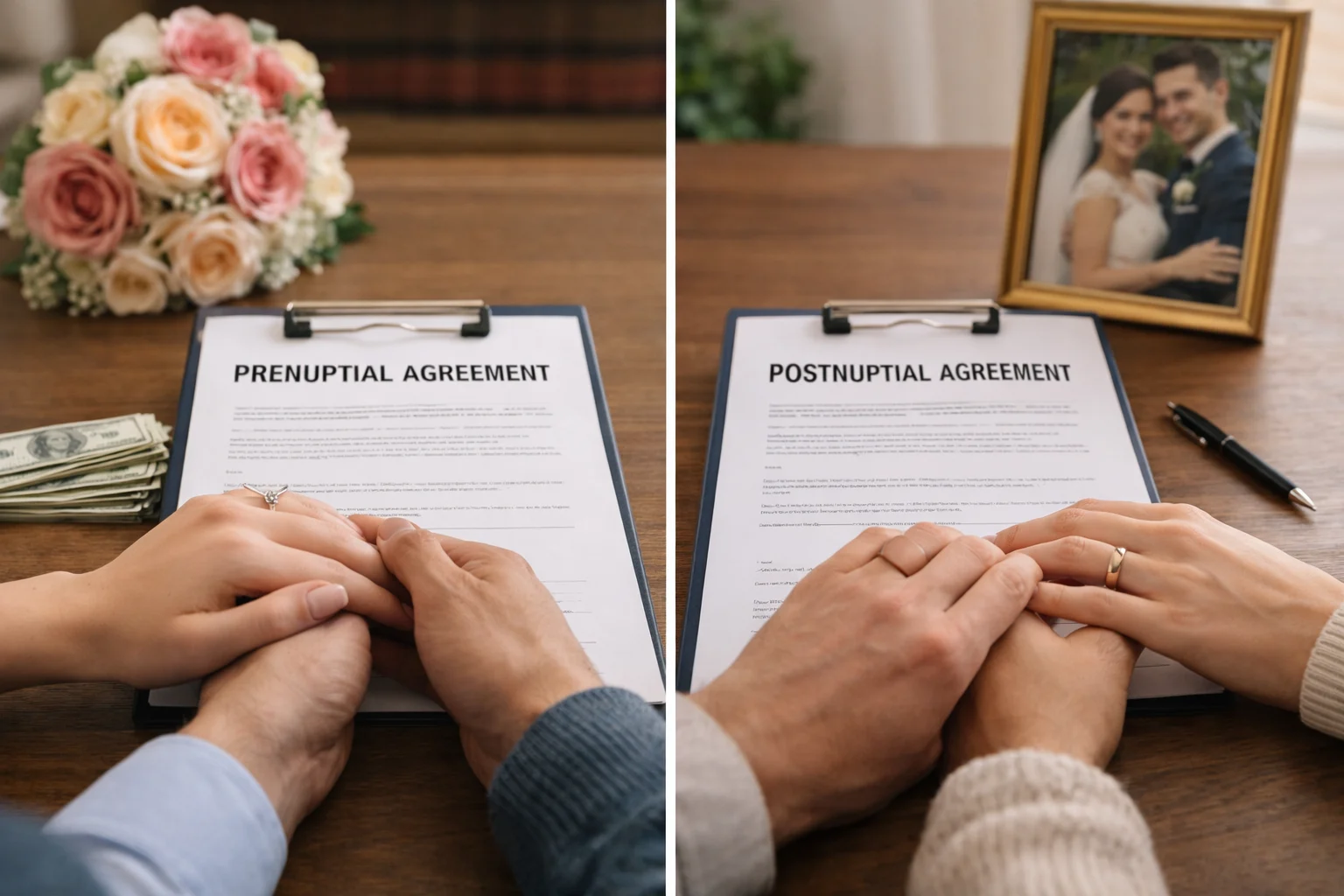 Prenuptial Agreements vs. Postnuptial Agreements Key Differences and When to Use Each
