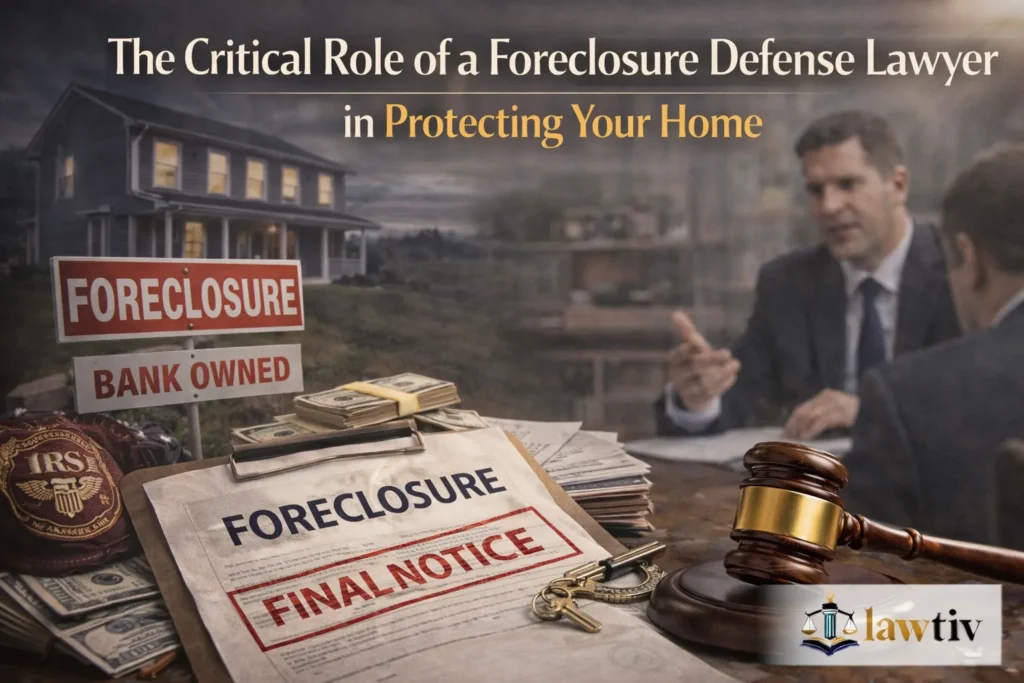 The Critical Role of a Foreclosure Defense Lawyer in Protecting Your Home