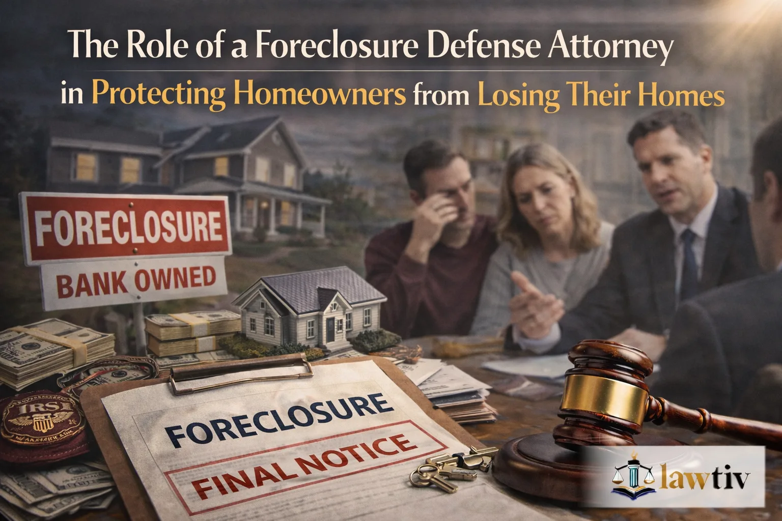 The Role of a Foreclosure Defense Attorney in Protecting Homeowners from Losing Their Homes
