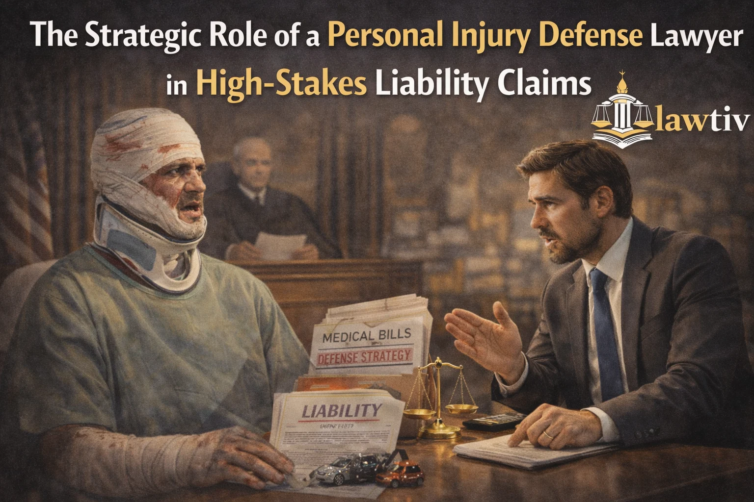The Strategic Role of a Personal Injury Defense Lawyer in High-Stakes Liability Claims