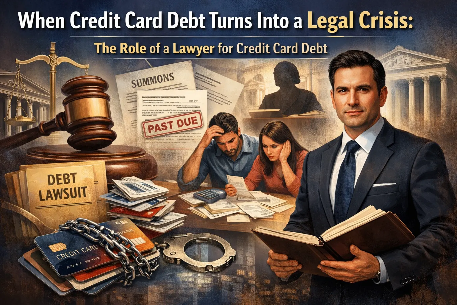 When Credit Card Debt Turns Into a Legal Crisis The Role of a Lawyer for Credit Card Debt