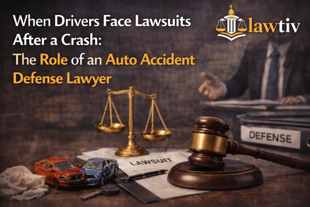 When a Car Crash Lawsuit Targets You: The Role of a Car Accident Defense Attorney