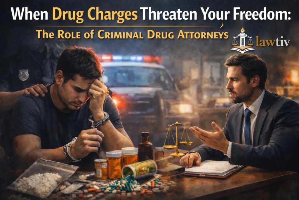 When Drug Charges Threaten Your Freedom: The Role of Criminal Drug Attorneys