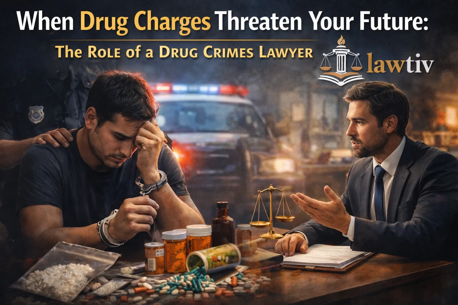 When Drug Charges Threaten Your Future: The Role of a Drug Crimes Lawyer