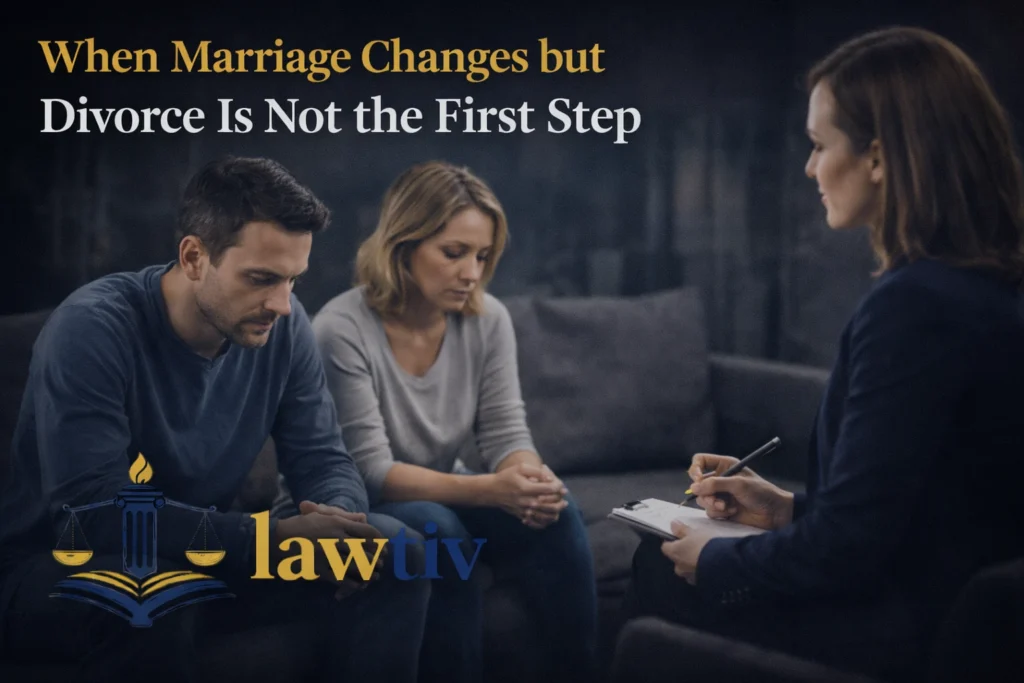 When Marriage Changes but Divorce Is Not the First Step