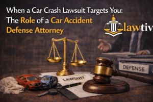 When a Car Crash Lawsuit Targets You: The Role of a Car Accident Defense Attorney