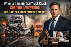 When a Commercial Truck Crash Changes Everything: The Role of a Truck Wreck Lawyer