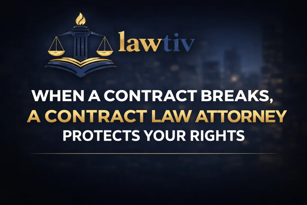 When a Contract Breaks, a Contract Law Attorney Protects Your Rights