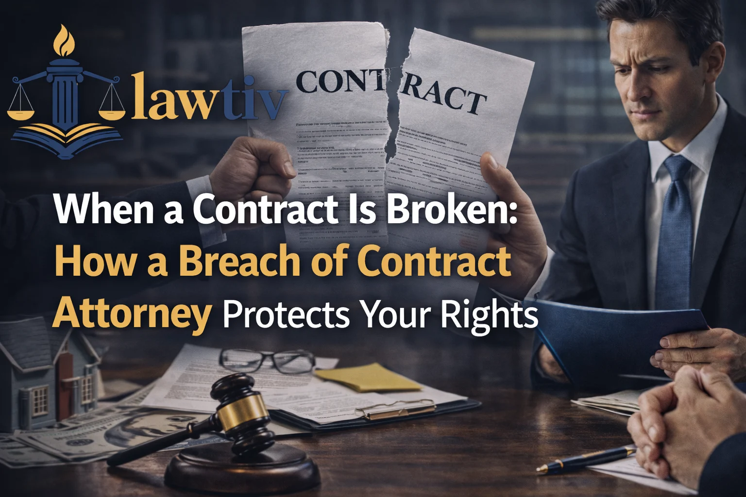 When a Contract Is Broken How a Breach of Contract Attorney Protects Your Rights