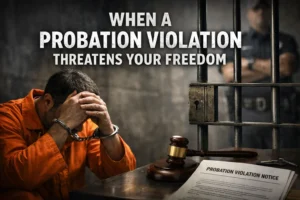 When a Probation Violation Threatens Your Freedom